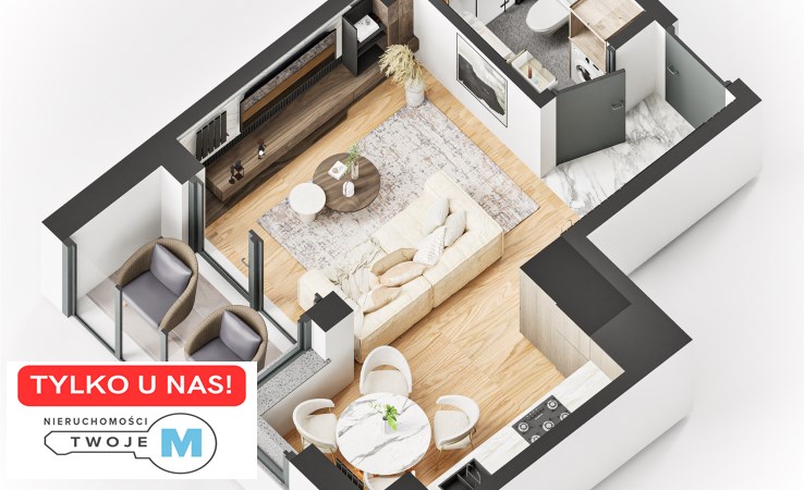 mieszkanie na sprzedaż - Kielce, Na Stoku