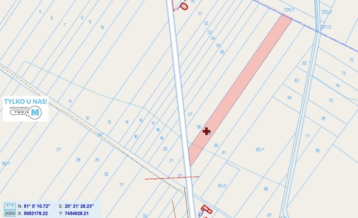 działka na sprzedaż - Mniów, Wólka Kłucka